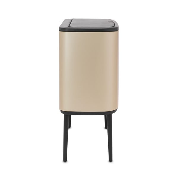 Iš plieno šiukšliadėžė auksinės spalvos rūšiavimui/galima atidaryti palietus 33 l Bo Touch Bin – Brabantia-image-3