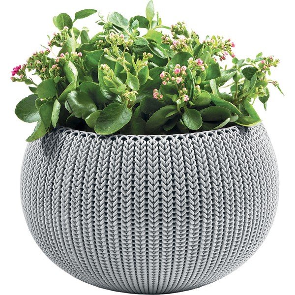 Iš plastiko pakabinamas ir sieninis vazonas ø 36 cm Cozy – Keter-image-2