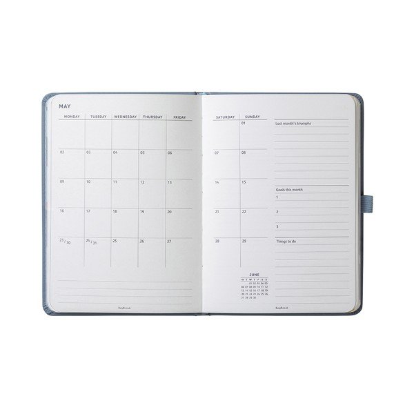Planuoklis Busy B Goals Diary Periwinkle-image-4