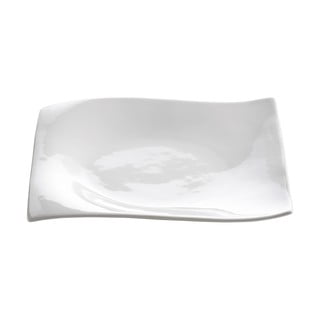 Balta porcelianinė desertinė lėkštė Maxwell & Williams Motion, 20 x 20 cm