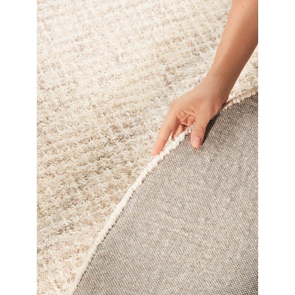 Smėlio spalvos iš vilnos apvalios formos kilimas ø 200 cm Eloise – Hanse Home-image-4