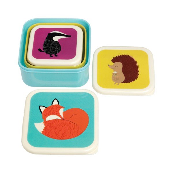 3 užkandžių dėžučių rinkinys Rex London Rusty And Friends-image-3