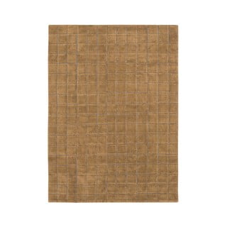 Rankų darbo ochros spalvos iš vilnos kilimas 170x240 cm Mosaic Ochre – Lorena Canals