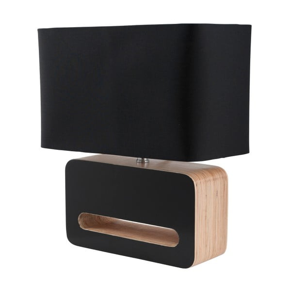 Juodas stalinis šviestuvas "Zuiver Wood-image-3