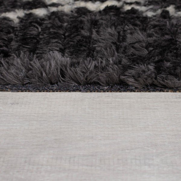 Kilimas juodos spalvos 160x230 cm Aisha – Flair Rugs-image-3