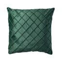 Tamsiai žalia pagalvė JAHU Alfa, 45 x 45 cm