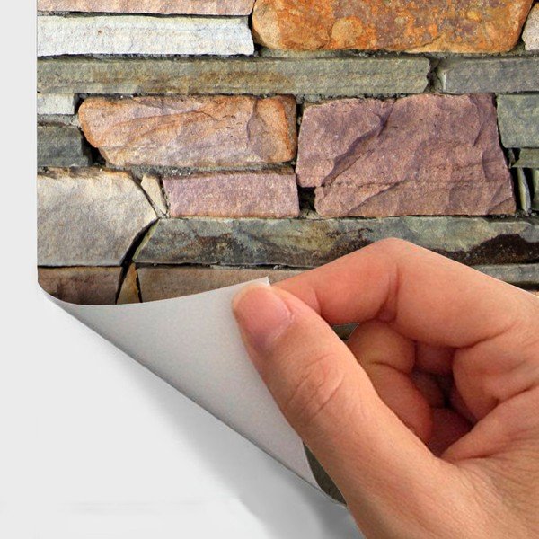 Dekoratyvinis sieninis lipdukas Ambiance Esterel Stone, 40 x 40 cm-image-1