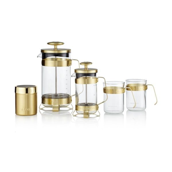 French press "Barista" 350 ml, aukso spalvos-image-2