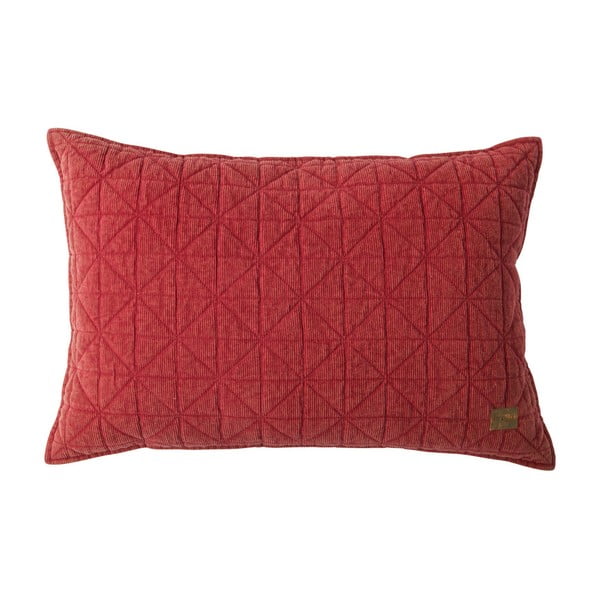 Raudona pagalvė BePureHome Lines, 40 x 60 cm