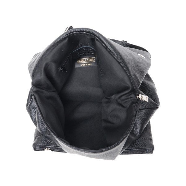 Juoda odinė kuprinė Isabella Rhea-image-4