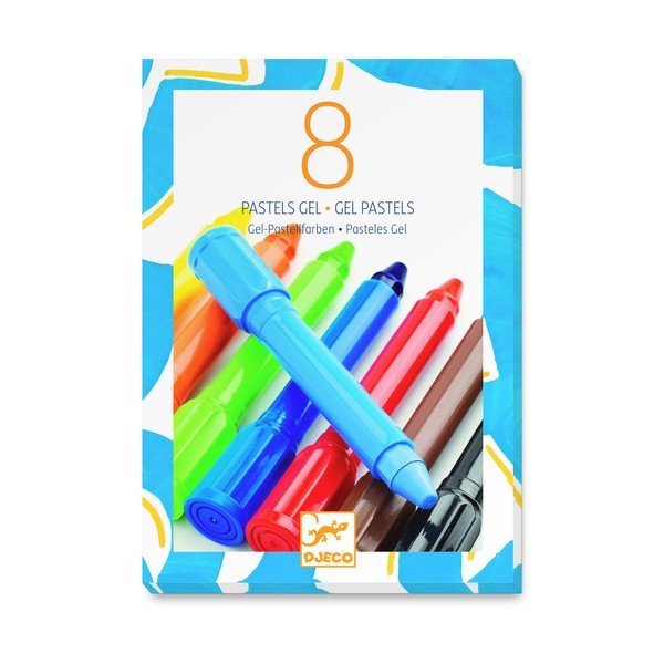 8 Djeco Klasik gelinių pastelių rinkinys-image-1