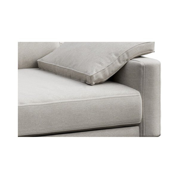 Kreminės spalvos kampinė sofa MESONICA Musso, kairysis kampas-image-4