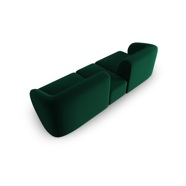 Žalios spalvos iš velveto sofa 246 cm Paolo – Milo Casa-image-3