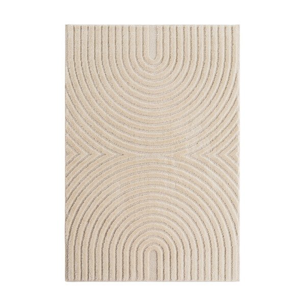 Kreminės spalvos iš džiuto mišinio kilimas 200x290 cm Art 1122 – Ayyildiz Carpets