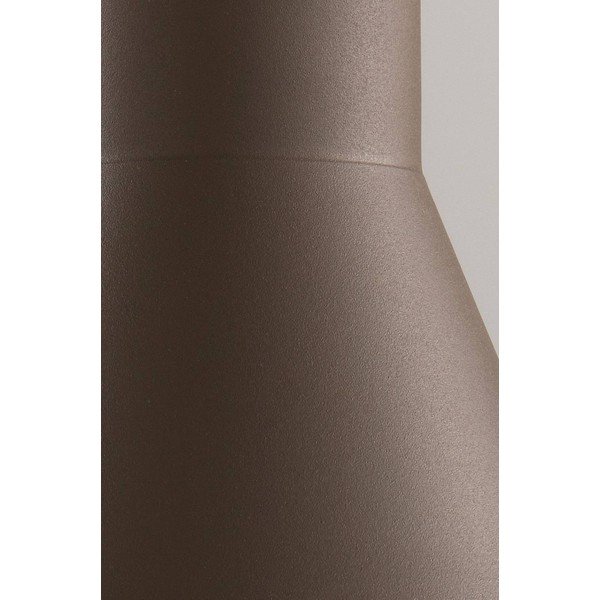 Rudos spalvos iš aliuminio kabantis šviestuvas su pritemdymo funkcija ø 10 cm Evan – Jotex-image-3