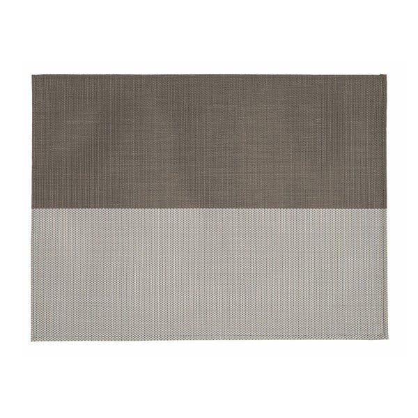 Smėlio-rudos spalvos "Tiseco Home Studio Stripe" kilimėlis, 33 x 45 cm