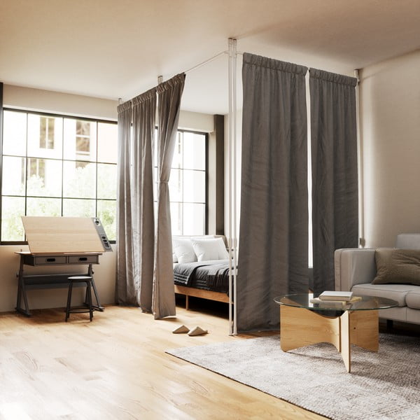Baltos spalvos iš plieno skirstomasis rėmas vyriams Anywhere – Umbra-image-3