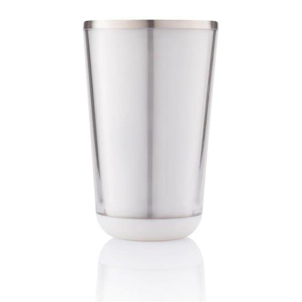 Baltas kelioninis puodelis XD Design Dia, 400 ml