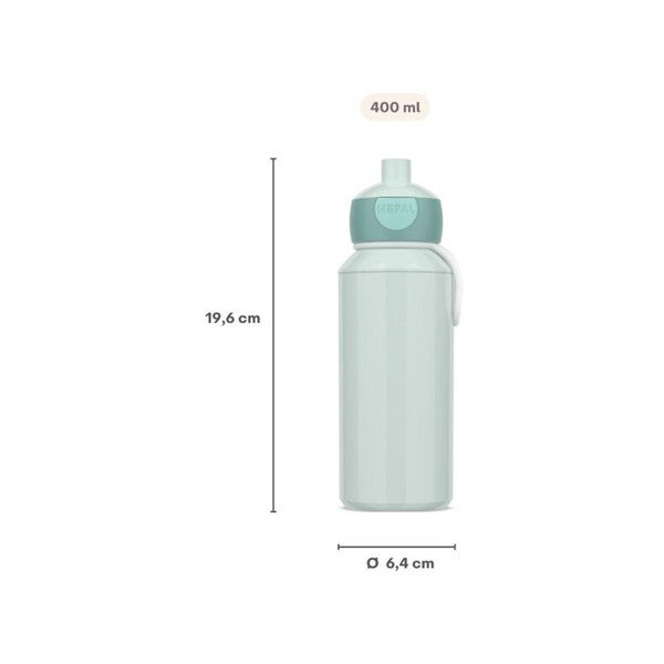 Smėlio spalvos iš plastiko vaikiškas buteliukas 400 ml Sunshine & Rainbow – Mepal-image-4