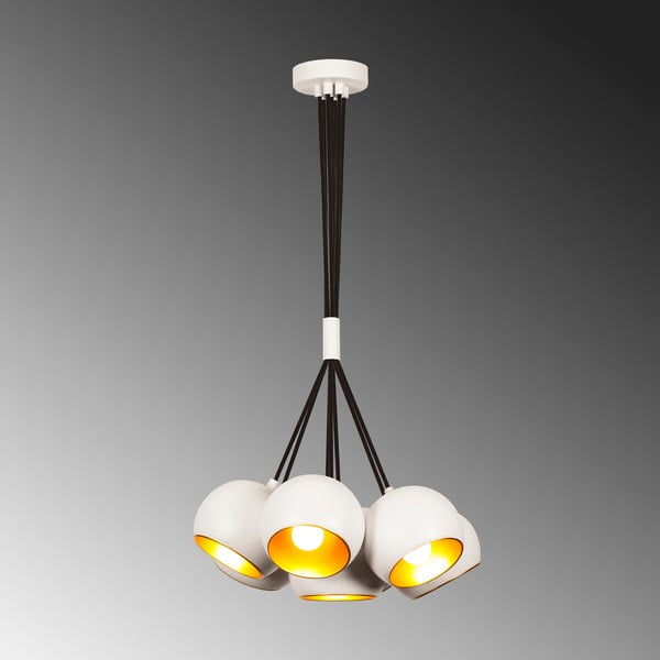 Baltas pakabinamas šviestuvas Opviq lights Sivani-image-1