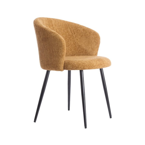 Ochros spalvos iš metalo valgomojo kėdžių komplektas 2 vnt. Radaja – Light & Living