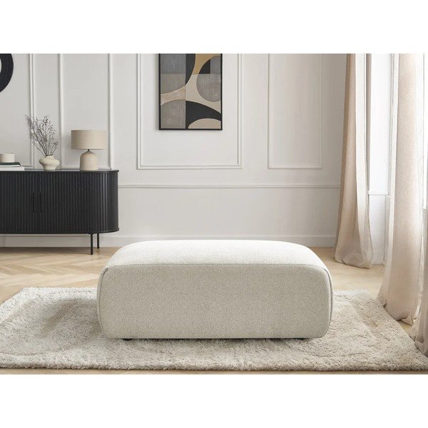 Baltos spalvos modulinė taburetė Jana – Bobochic Paris-image-2