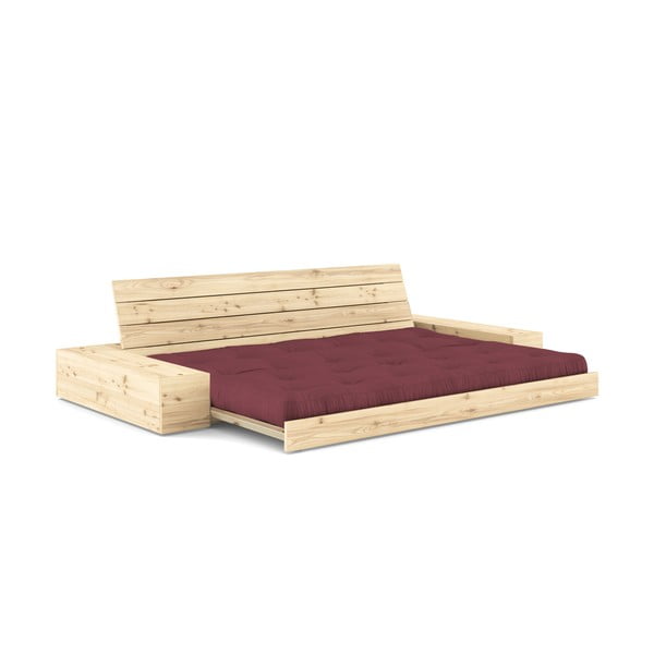 Sulankstoma sofa bordo spalvos 244 cm Base – Karup Design-image-4