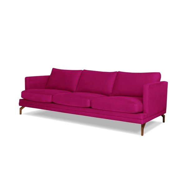 Rožinė trijų vietų sofa "Windsor & Co. Sofos Jupiter-image-2