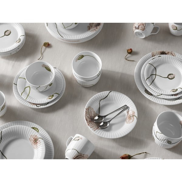 Baltas porcelianinis puodelis Kähler Design Hammershøi Poppy, 330 ml-image-3
