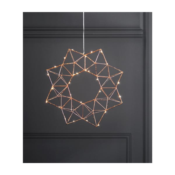 Varinė LED šviesos dekoracija Star Trading Edge, ø 30 cm