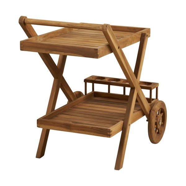 Iš medienos masyvo vežimėlis ant ratukų 50x86 cm Pasaku – House Nordic-image-3