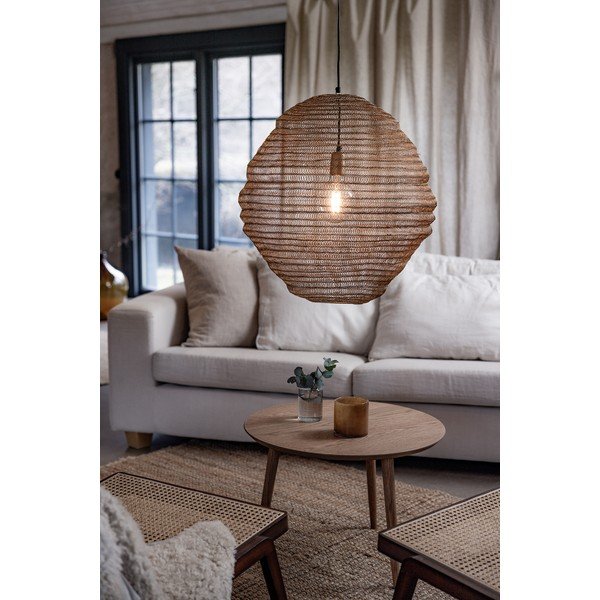 Kabantis šviestuvas auksinės spalvos ø 50 cm su metaliniu gaubtu Tazza – Markslöjd-image-2