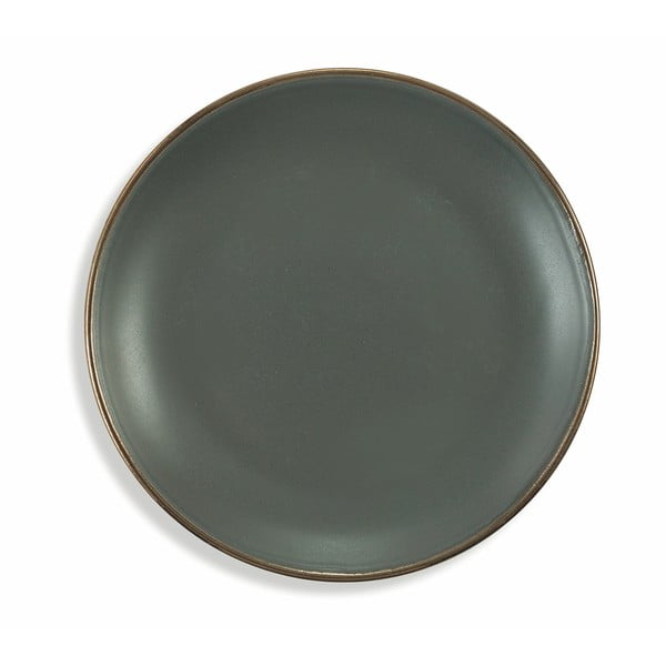 18 dalių pilkos spalvos "Villa d'Este Cala Dorada" indų rinkinys-image-4