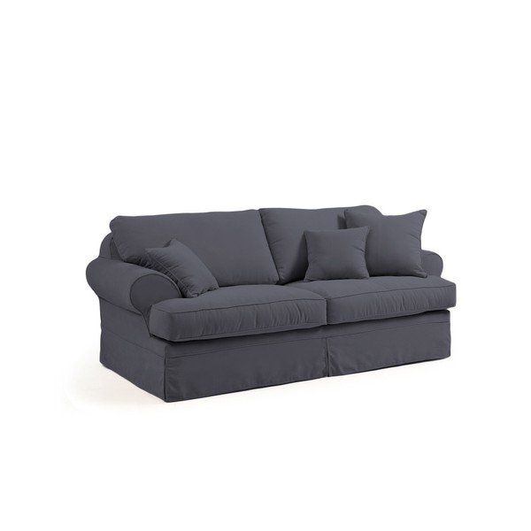 Antracito pilkos spalvos dvivietė sofa "Max Winzer Hermine-image-2