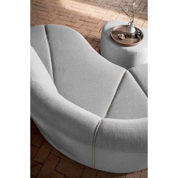 Šviesiai pilka kampinė sofa (dešinysis kampas) Bella Siena - Miuform-image-3