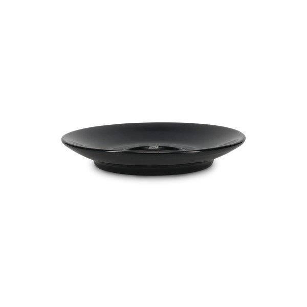 Juodos spalvos iš porceliano lėkštutė ø 12,5 cm Barista – BonBistro-image-4