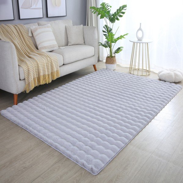 Skalbiamas kilimas šviesiai pilkos spalvos 200x290 cm Ambiance – Ayyildiz Carpets-image-2