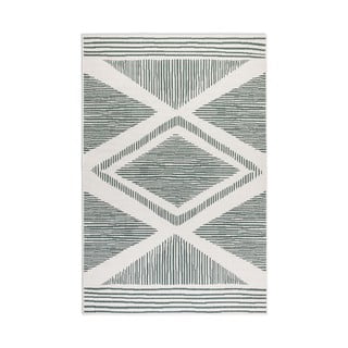 Lauko kilimas žalios spalvos/kreminės spalvos 120x170 cm Gemini – Elle Decoration