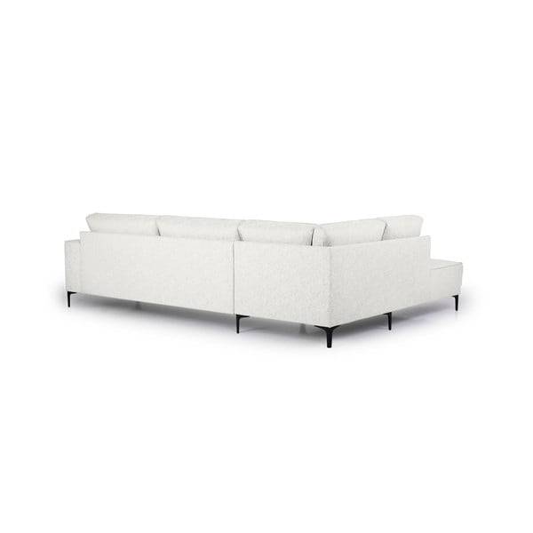 Kampinė sofa baltos spalvos/smėlio spalvos (su kairiuoju kampu) Copenhagen – Scandic-image-3