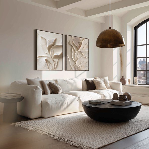 Spausdintas paveikslas su rėmeliu 60x80 cm Gentle Curves – Styler-image-2