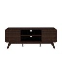 TV spintelė rudos spalvos iš riešutmedžio 140x53 cm Caitlin – Støraa