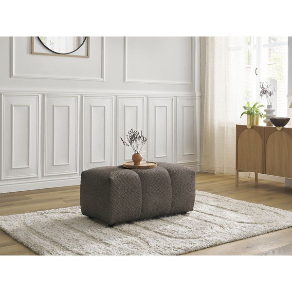 Rudos spalvos taburetė iš boucle Roxelane – Bobochic Paris-image-4