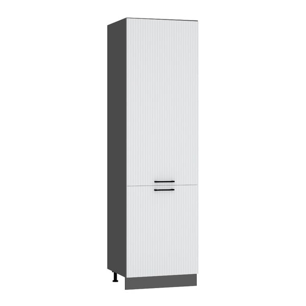 Ilga virtuvės spintelė įmontuojamam šaldytuvui (plotis 60 cm) Rowan – STOLKAR