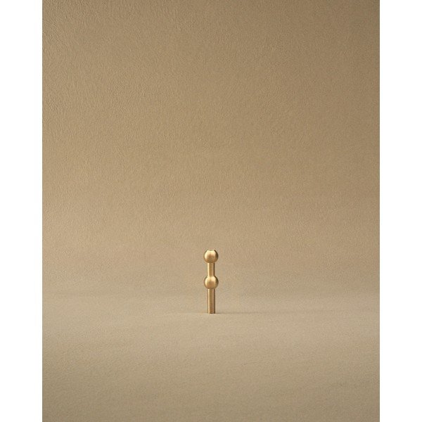 Žalvario spalvos iš metalo vaza (aukštis 10 cm) Nagel – STOFF Nagel-image-3