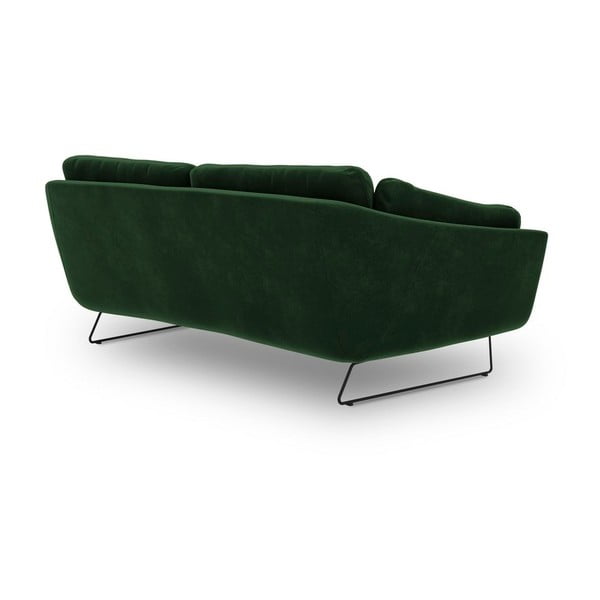 Tamsiai žalia aksominė sofa Windsor & Co Sofas Gravity-image-3