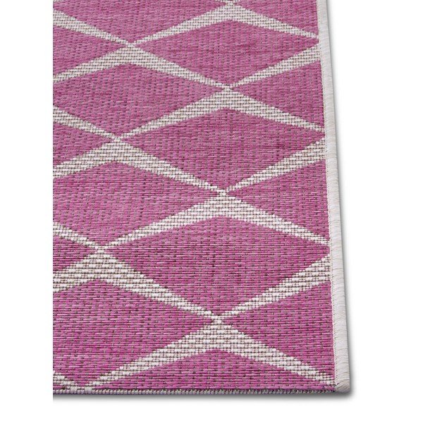 Rožinės ir smėlio spalvos lauko kilimas NORTHRUGS Escala, 160 x 230 cm-image-2