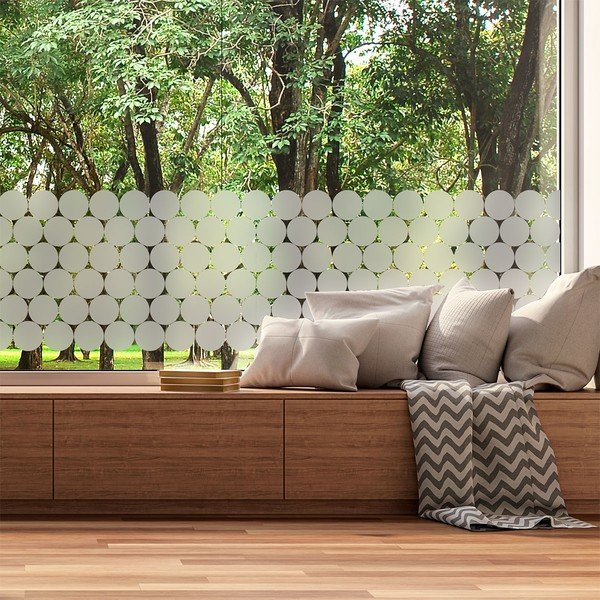 Lipdukai 50 vnt. ant lango 10x10 cm Clackout Circle – Ambiance-image-1