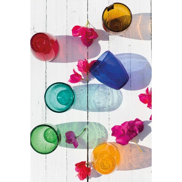 6 spalvotų stiklinių rinkinys "VDE Tivoli 1996 Rainbow", 280 ml-image-1