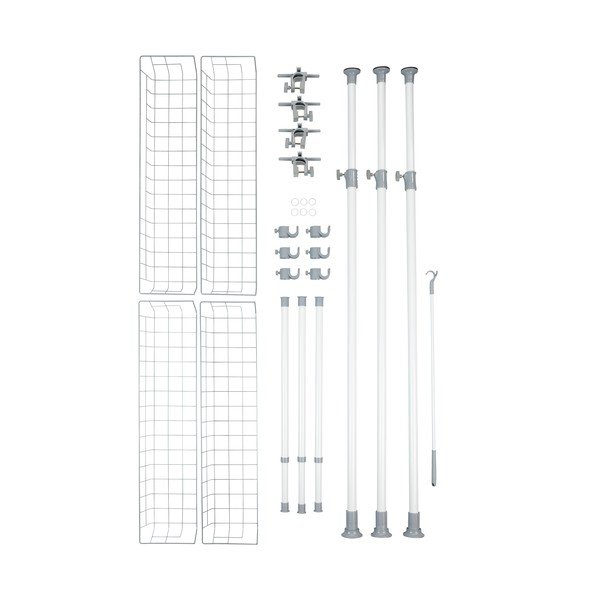 "Wenko Herkules" teleskopinių spintų sistema, aukštis iki 250 cm-image-4