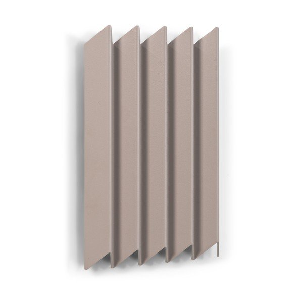 Taupe spalvos iš metalo sieninė lentyna 21 cm Sensu – Spinder Design-image-3